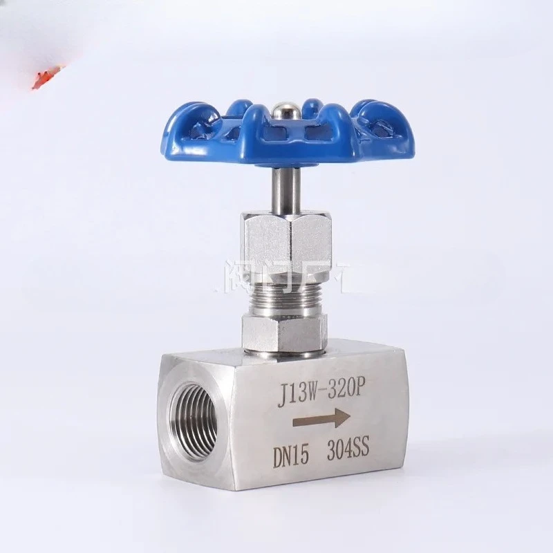 

Stainless steel inner wire needle valve J13W-320P high pressure resistant internal thread needle valve DN15