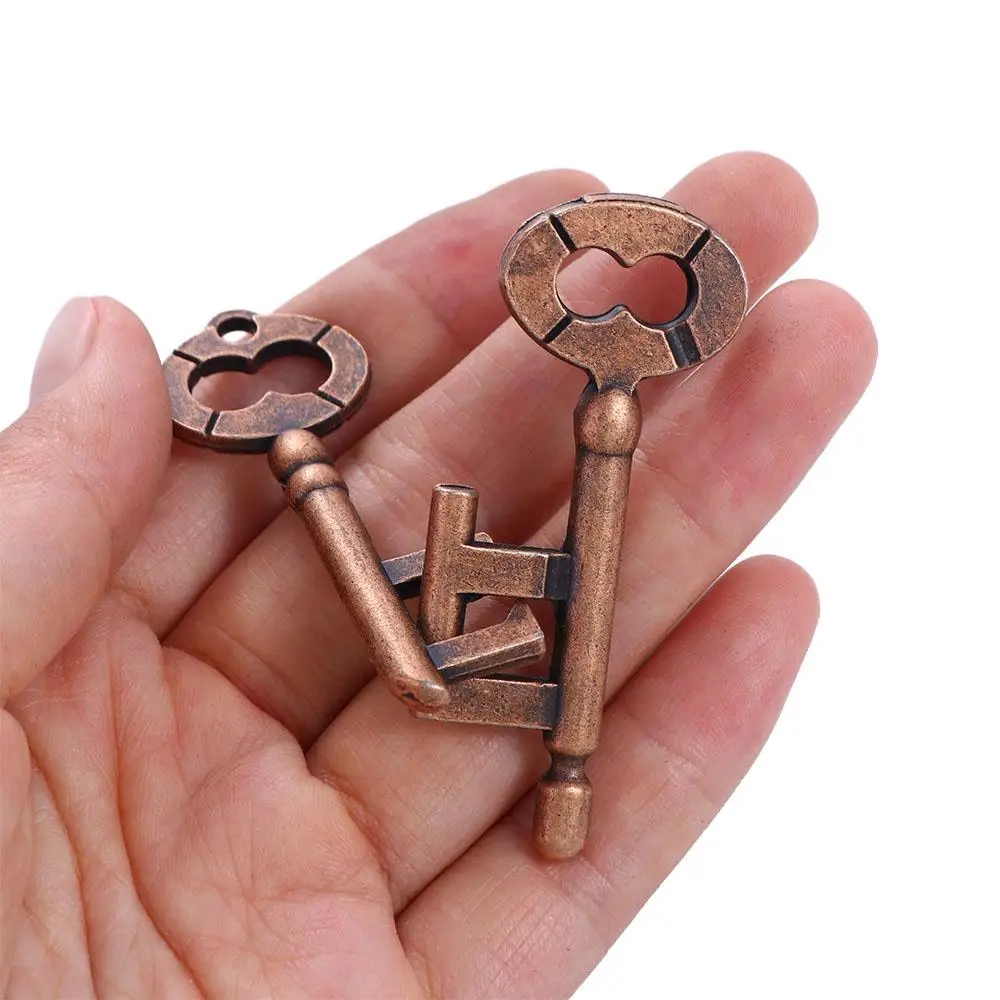 

Intelligence Puzzle For Children Adults Luban Lock Puzzle Toy Metal Wire Puzzle Metal Brain Teaser Toys Puzzles Game