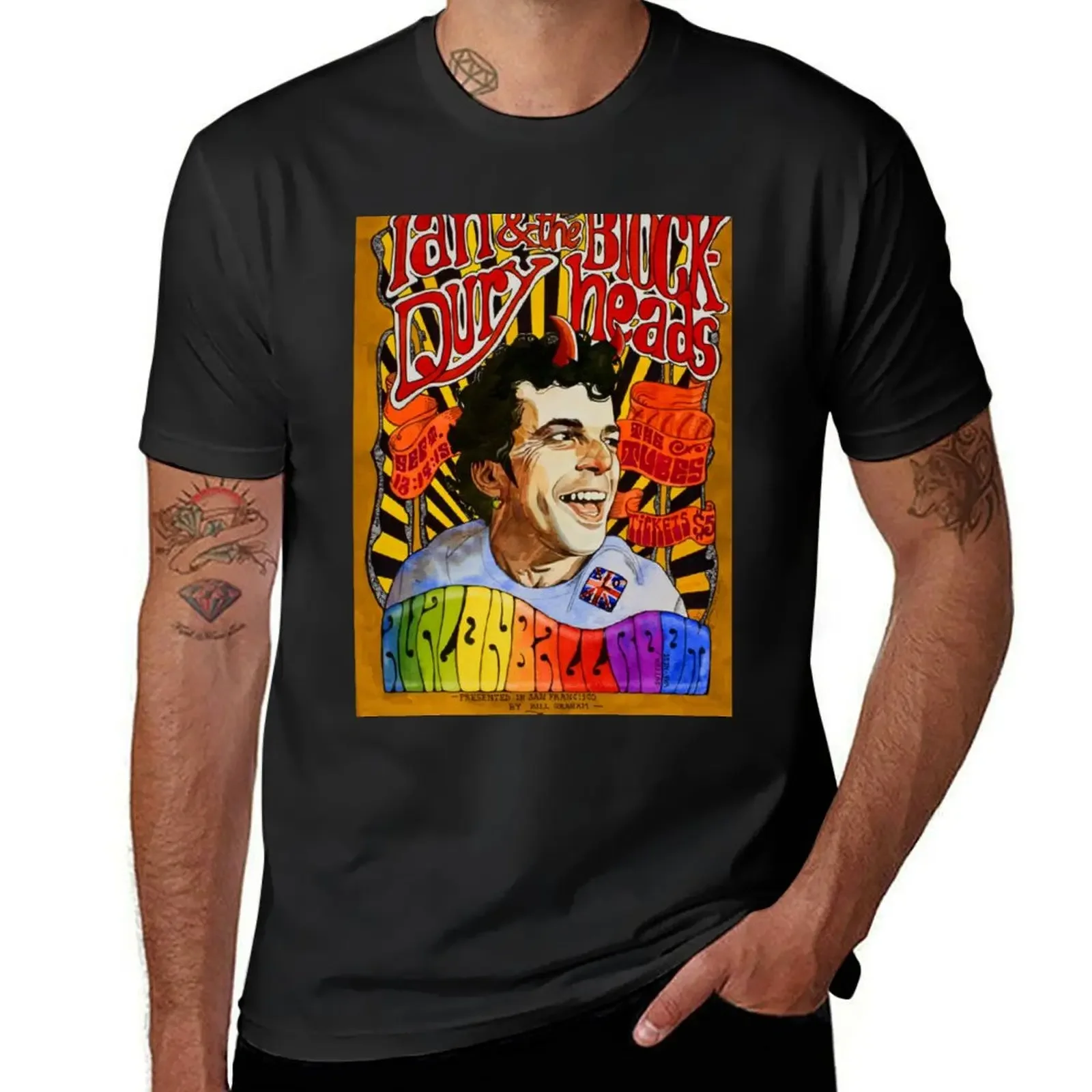 

Ian Dury at the Avalon T-Shirt blacks essential t shirt man clothes plus size clothes funny t shirts men