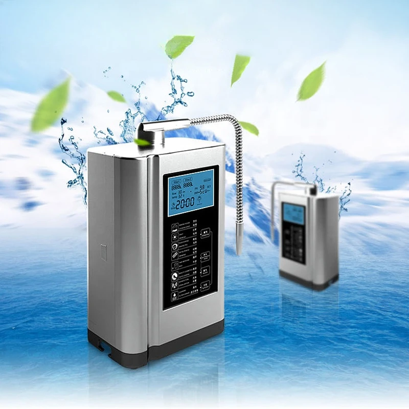 Japan Titanium Platinum Coating Alkaline Water Ionizer 11 Plate Type