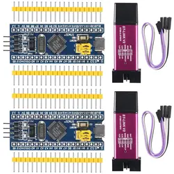 ST-Link V2 Programming Unit Emulator Downloader(Random Color) STM32F103C8T6 Minimum System Development Board Chip STM32