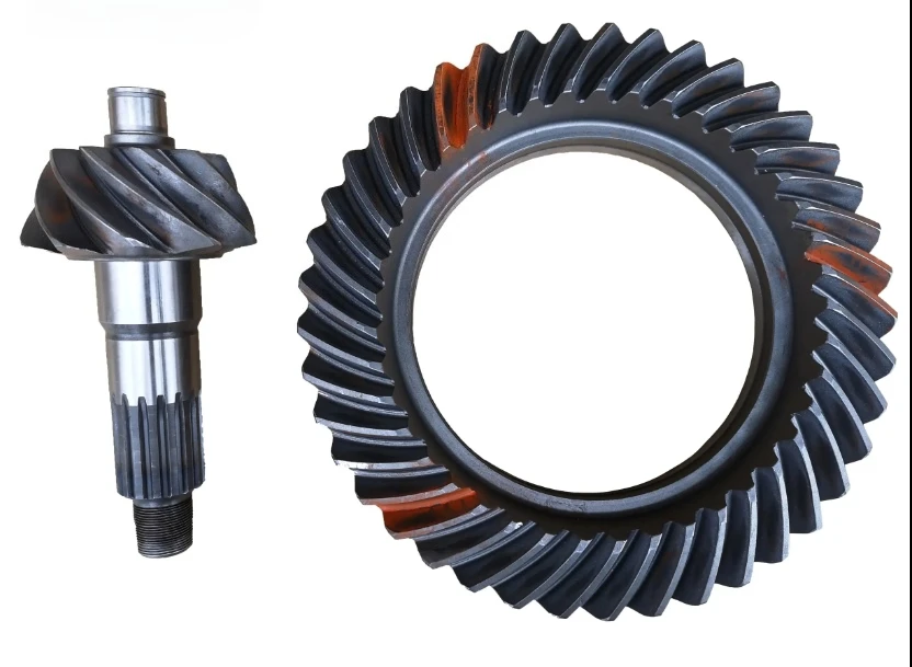 Pinhão de coroa 700P com proporção de velocidade 41/10 8970618460   Diâmetro externo 320 mm para conjunto de engrenagens ISUZU FRR NNR NPR