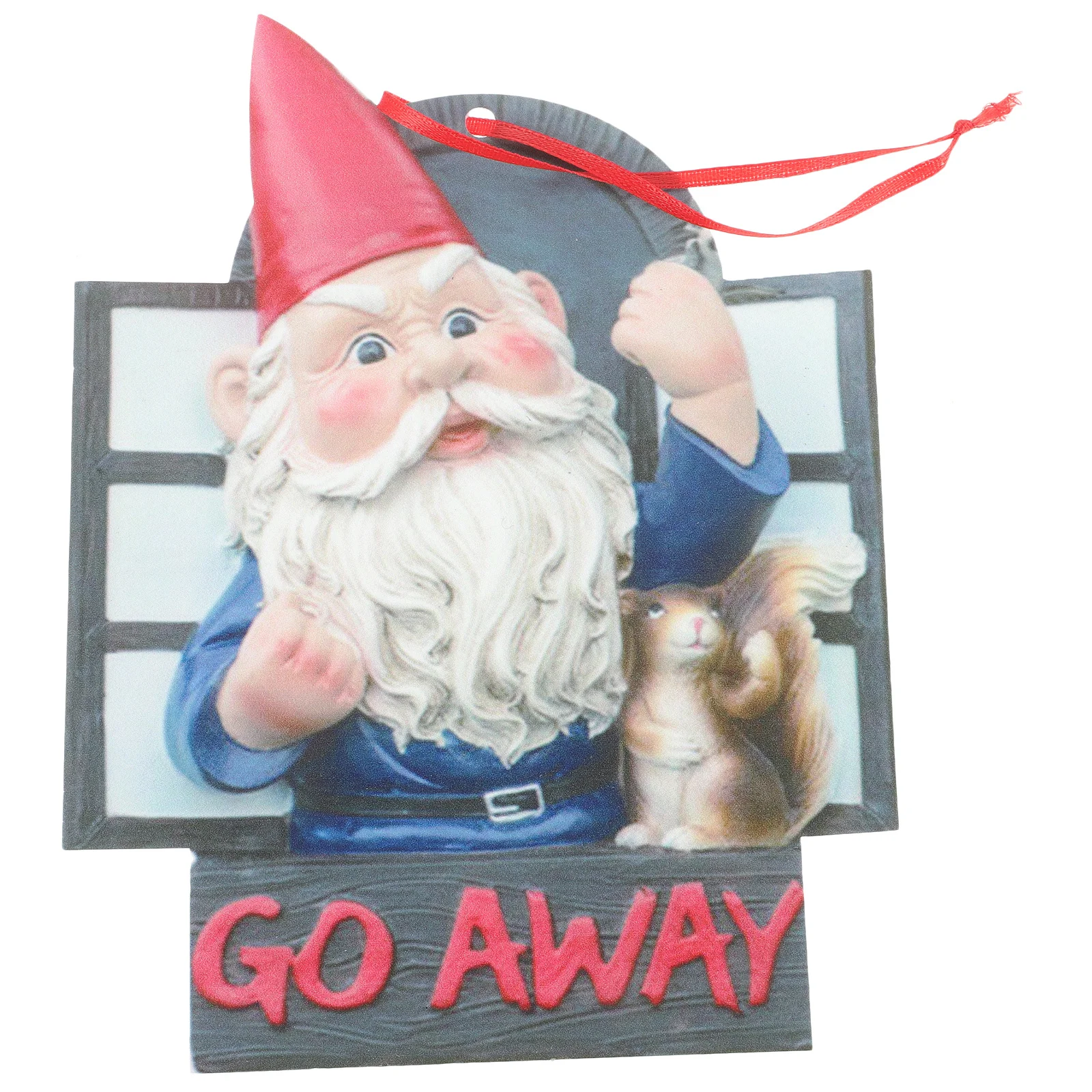 

Garden Hanging Ornament Resin Climbing Gnome Handmade Outdoor Balcony Tree Hanging Decor Unique Statue