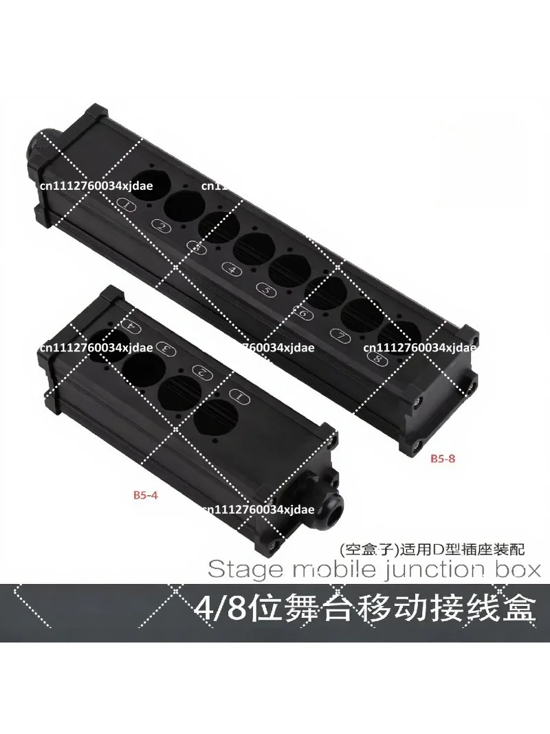 Stage Box Multi-channel Audio Signal Junction Box for Stage Wiring, Multicore Cable Connector