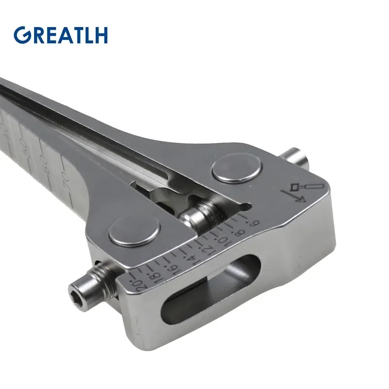 Orthopedic HTO High Tibial Osteotomy Retractor Tibial Osteotomy Ruler Orthopedic Instrument Stainless Steel pet