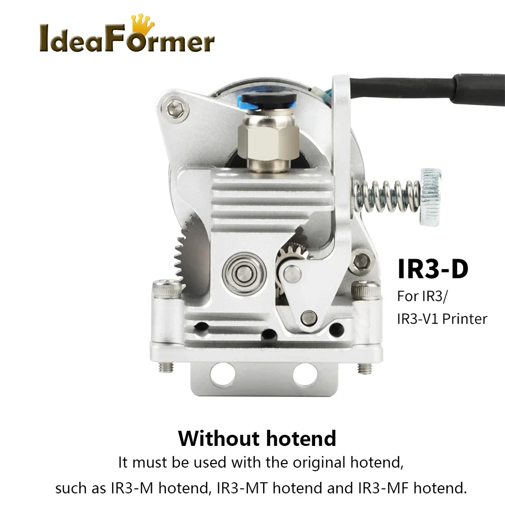 IdeaFormer Direct Extruder IR3-D / IR3-E Print Head For IR3 Or IR3 V1 3D Printer IR3-E Replace IR3-M/IR3-MT/IR3-MF Hotend