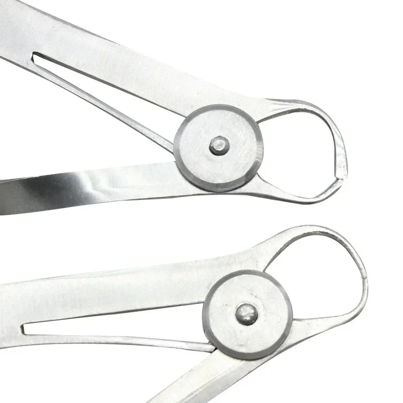 10pcs Dental Gauge Caliper Metal Wax Thickness Measurement Ruler