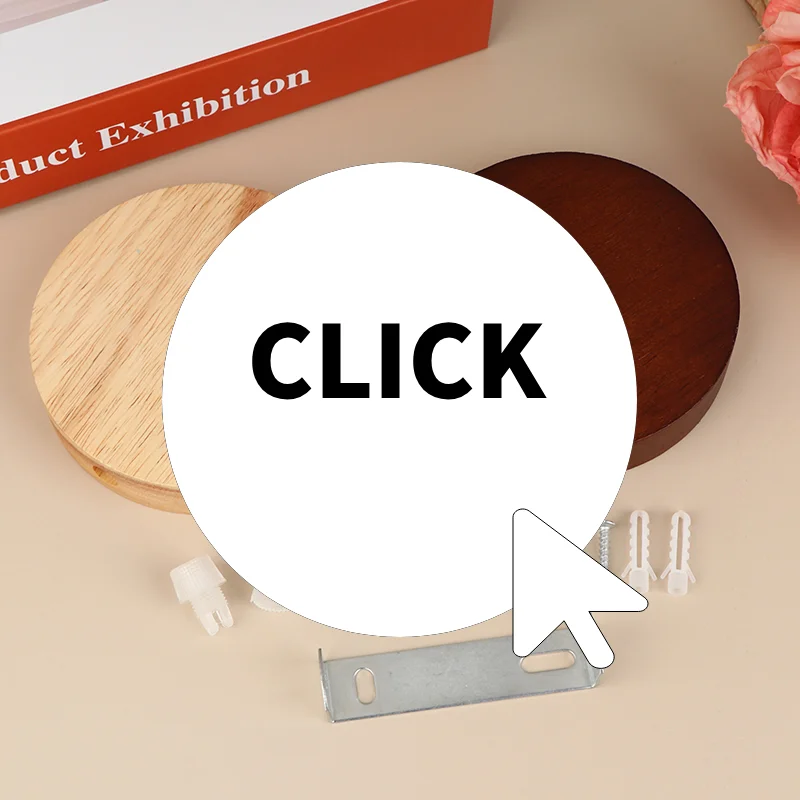 

10/12cm Wood Lamp Base Modern Ceiling Plate Wooden Ceiling Holder Pendant Lamp Fitting Chandelier Base DIY Lighting Accessories