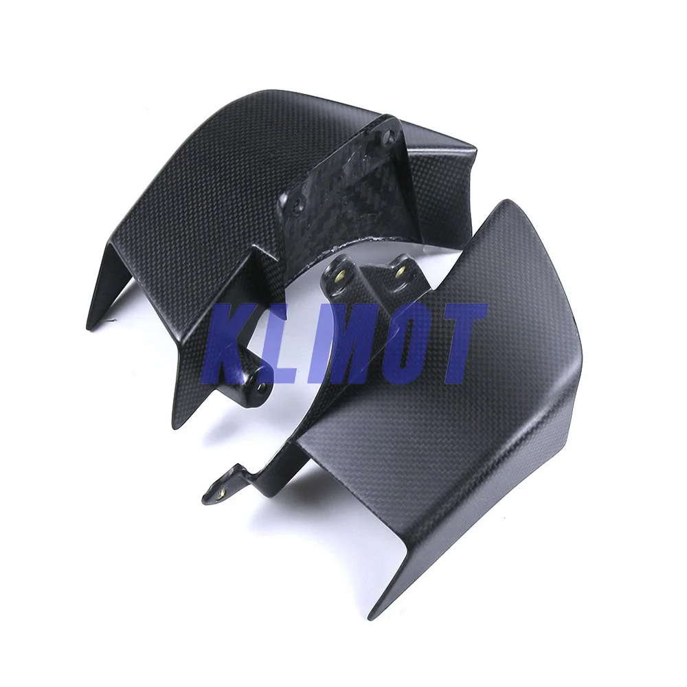 Motorcycle Accessories Upper Lower Winglets Side Fixed Wing Air Deflector For DUCATI Multistrada V4 V4S 2021-2023 Carbon Fiber