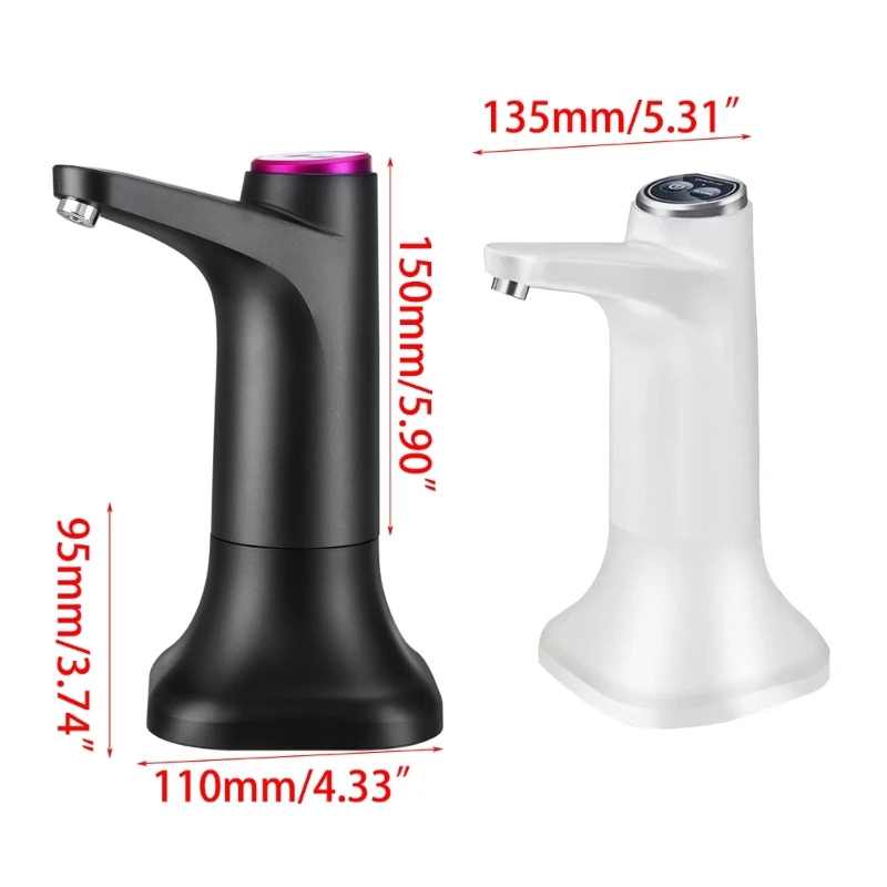 Controle de botão durável Elétrico dispensador de bomba de garrafa de galão de água Extrator de vinho