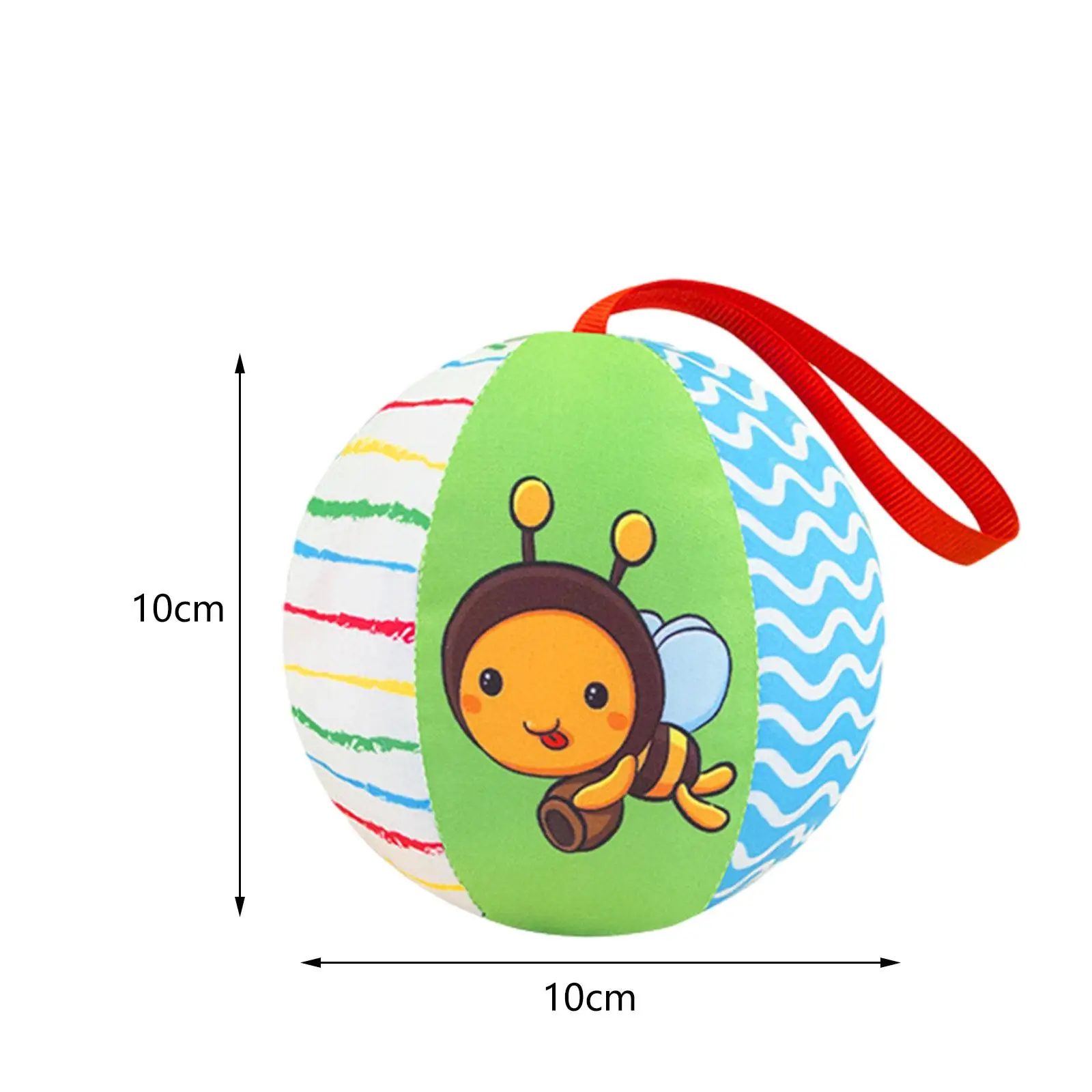 Newborn Sensory Toy Baby Visual Stimulation Toy Comfortable Soft Infant Ball