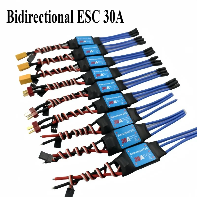Hohe Qualität und heiße Verkäufe Bidirektionaler 30A bidirektionaler bürstenloser Regler für ferngesteuerten pneumatischen Unterwasserpropeller für Autos