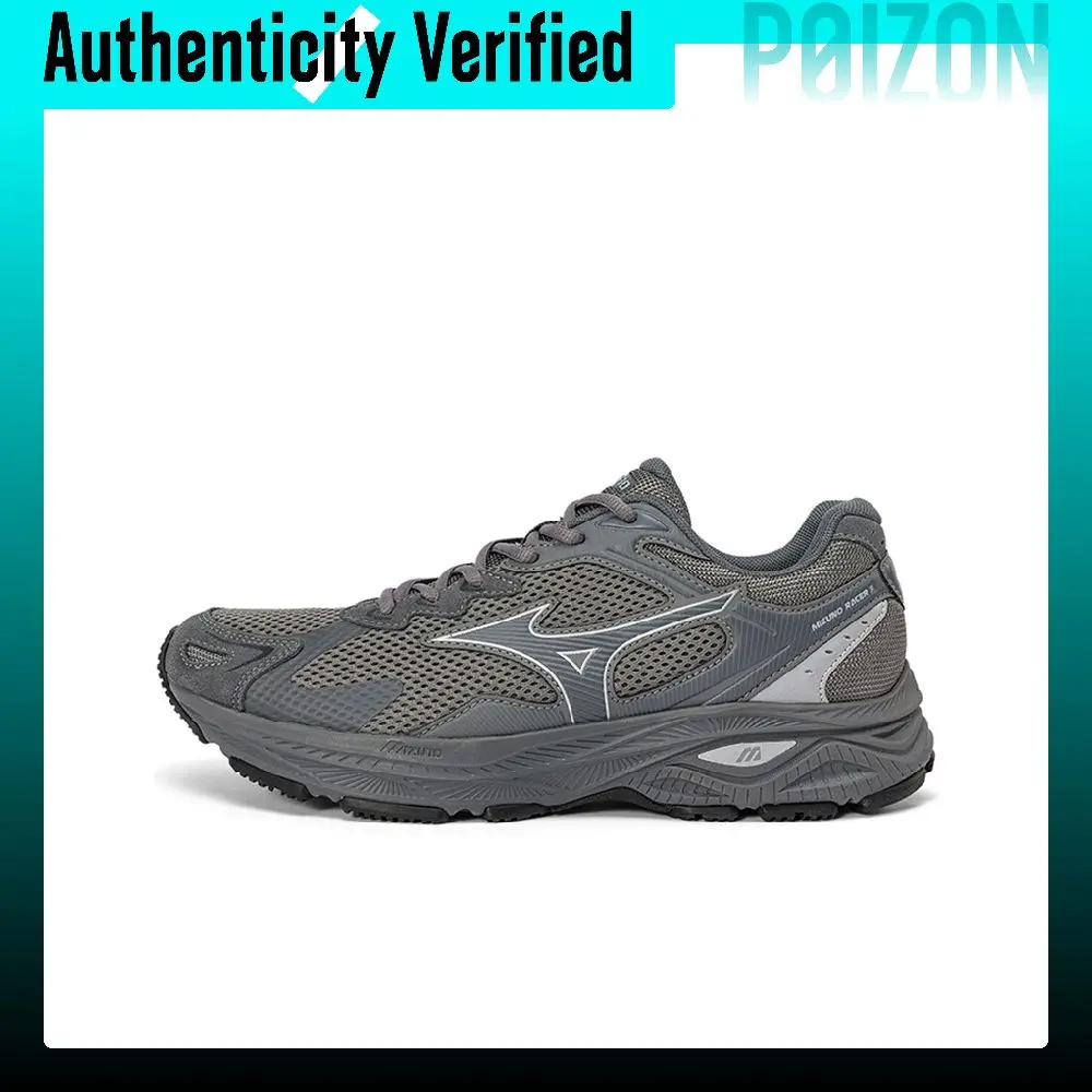 Mizuno Racer S Textile, Synthetic Leather Cushioning Slip Resistant Abrasion Resistant Breathable Low top D1GH223502