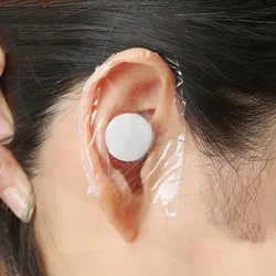 Protège-oreilles en plastique imperméable, patch de shampoing, autocollants d'oreille améliorés, outil de bonnet de douche, 20 pièces, 60 pièces