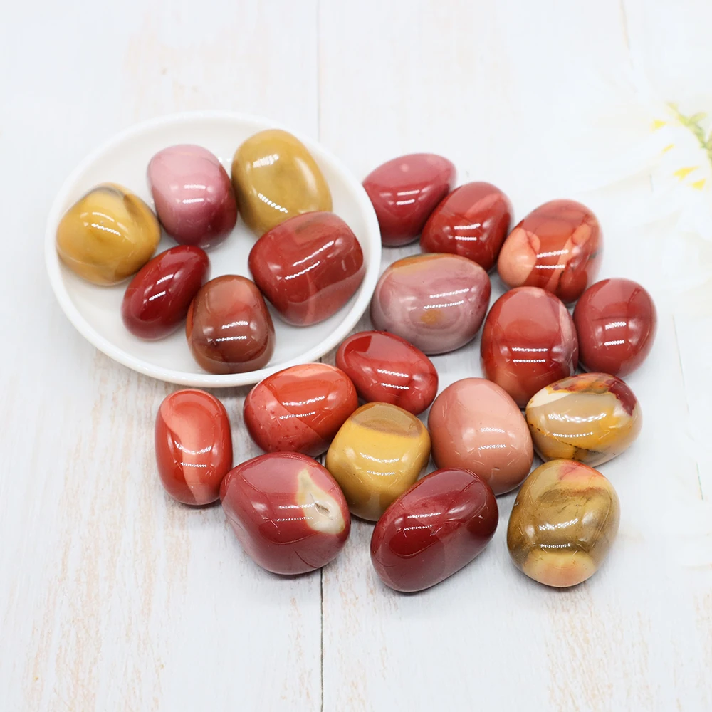 Natural Tumbled Stones Mookait - Aquarium Plant Gravel ulasan dan harga