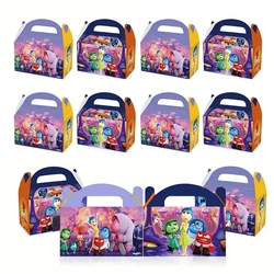 12pcs/24pcs, Inside Out, Adorable Riley Birthday Party Decorations, Candy Bag, Gift Bag, Brown Paper Bag, Handbag, Birthday Part