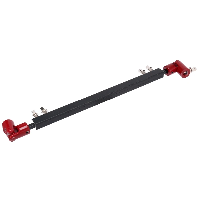 Double Drum Drive Shaft Connecting Bar Bass Drum Pedal Linkage With 2 Flat Head Drum Hammers For Drum Set