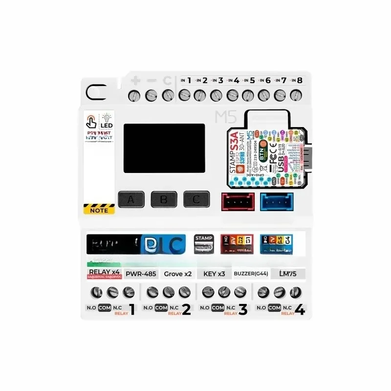 Controlador lógico programable ESP32S3 Monitoreo de datos en la nube