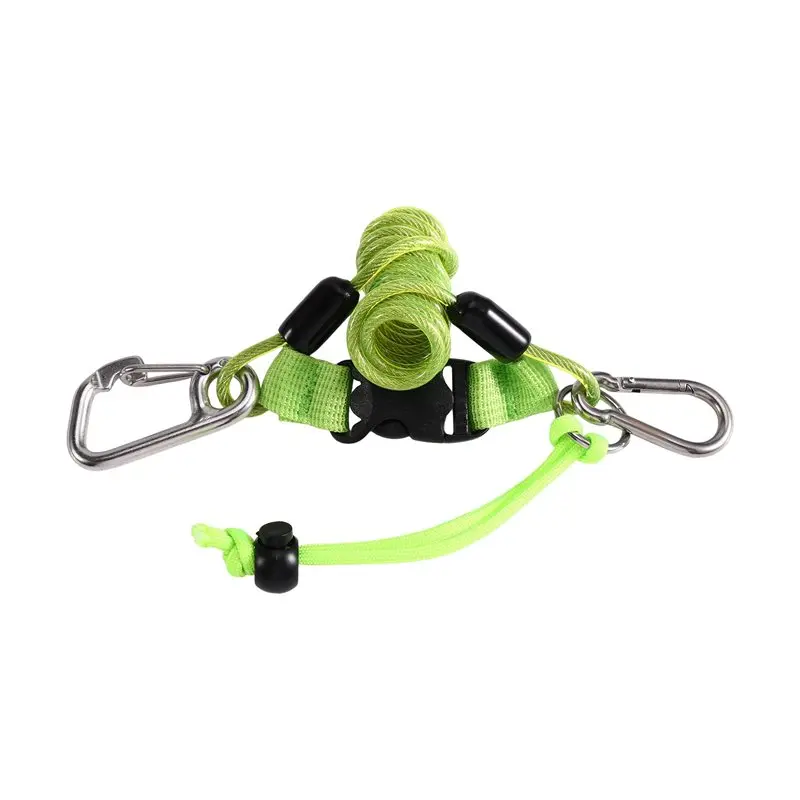 Anti-Lost Hook Spring Rope For Diving Camera For Diving Outdoor Climbing Coiled Lanyard