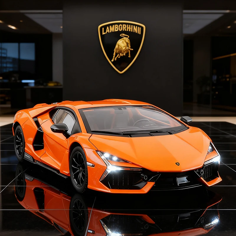 

1:24 Lamborghini Revuelto Supercar Alloy Model Car Toy Diecasts Metal Casting Sound and Light Car Toys For Children Vehicle