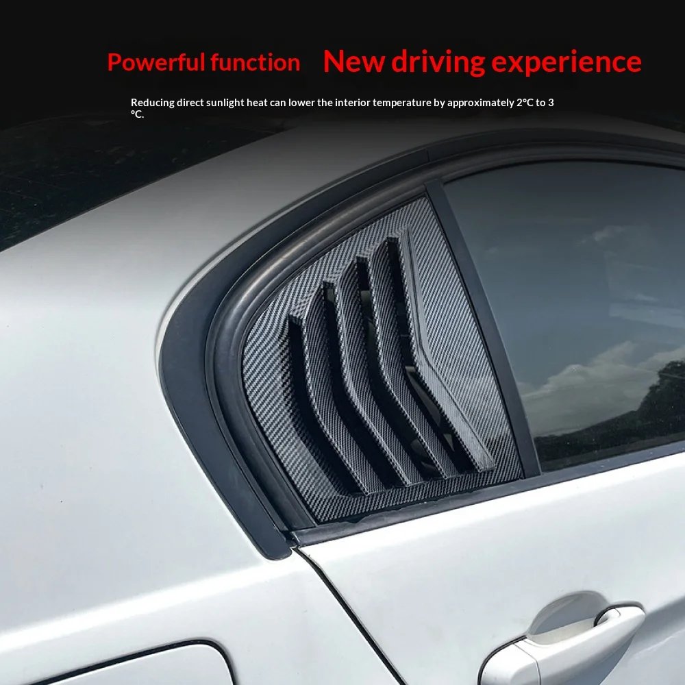 Applicable to 2005-2011 BMW BMW 3 Series E90 320i 330i M3 Triangular Louver Sticker Modification