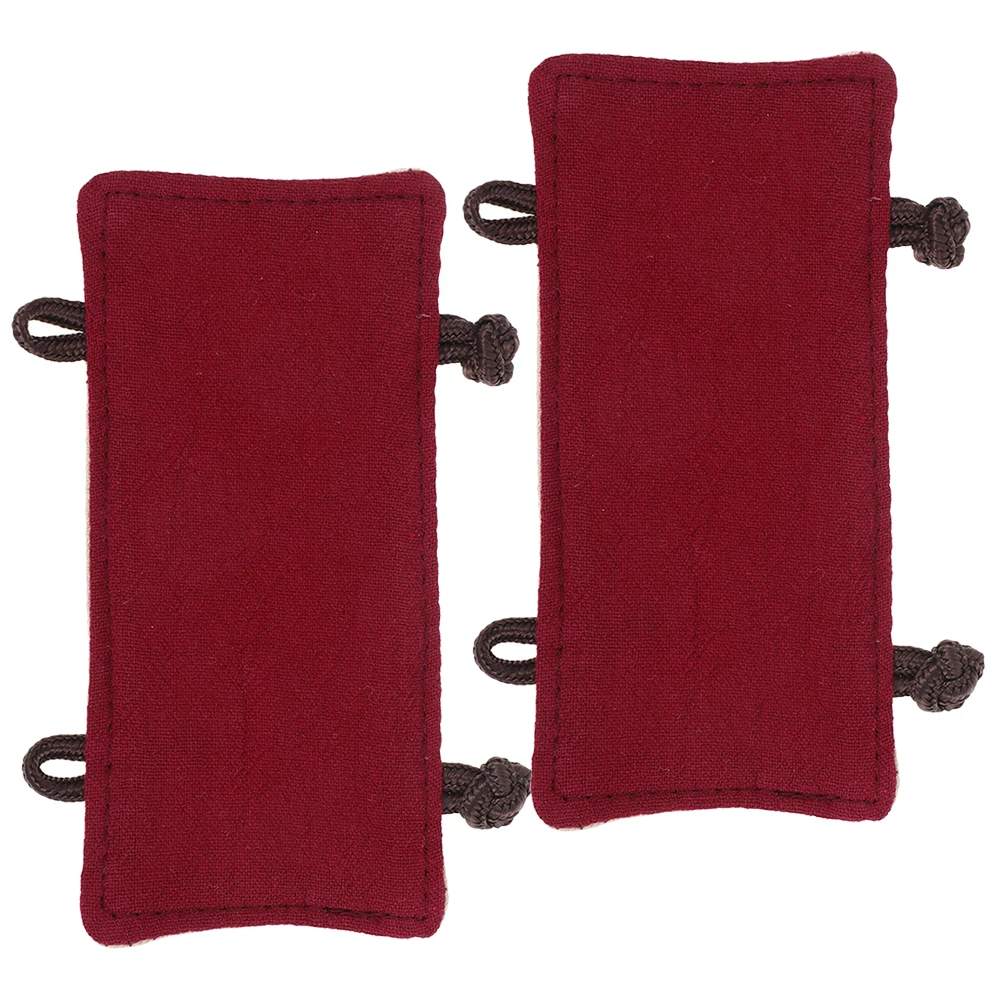 

2 Pcs Pot Handle Insulation Cover Teapot Anti Scald Pad Ceremony Accessories Fabric