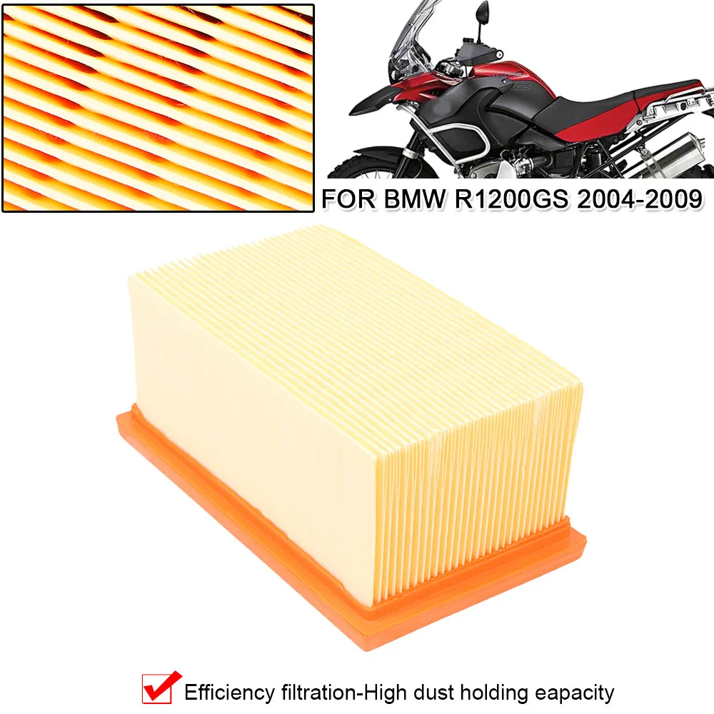 Motorcycle Air Intake Filter Purification Cleaner For BMW R1200GS OC 2004-2009 R 1200 GS HP2 Enduro Megamoto R1200R/RT R1200S/ST