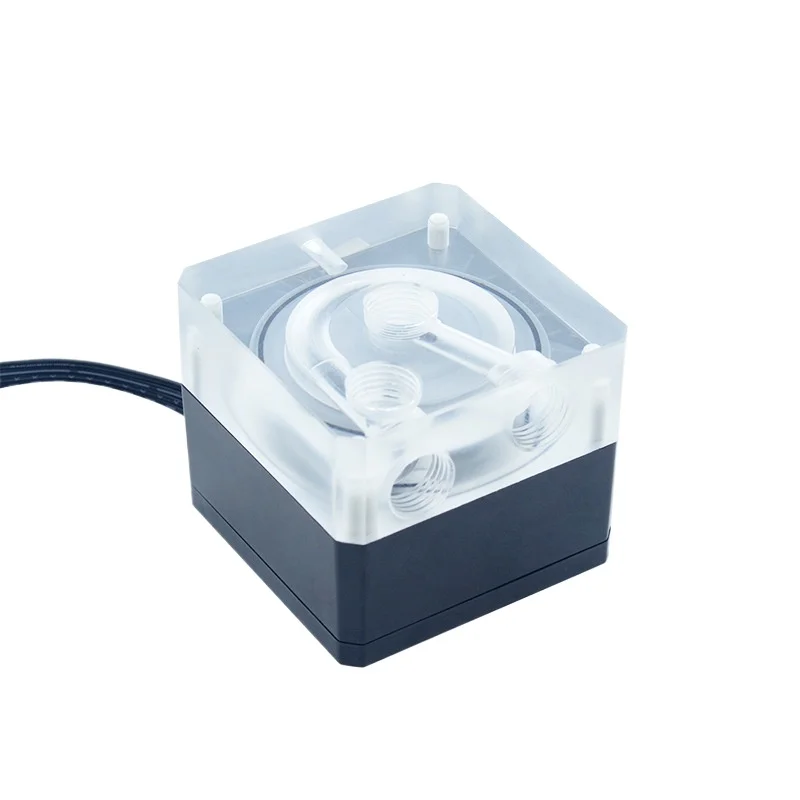 

Computer water-cooled water pump magnetic suspension ultra-quiet PMW speed regulation PU-FXDDC18W dual access