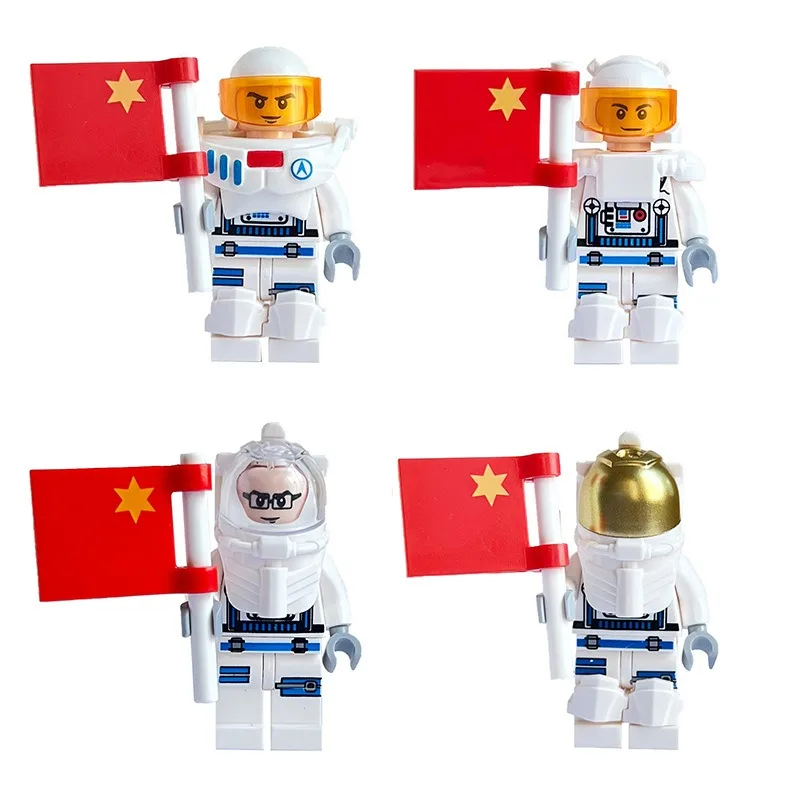Bausteine im chinesischen Stil, Nezha Affenkönig, die Affenkönigin, humanoide Puppe, Mädchenprinzessin, humanoide Puppe, Cartoon-Spielzeug, Geschenk. – Detail 7