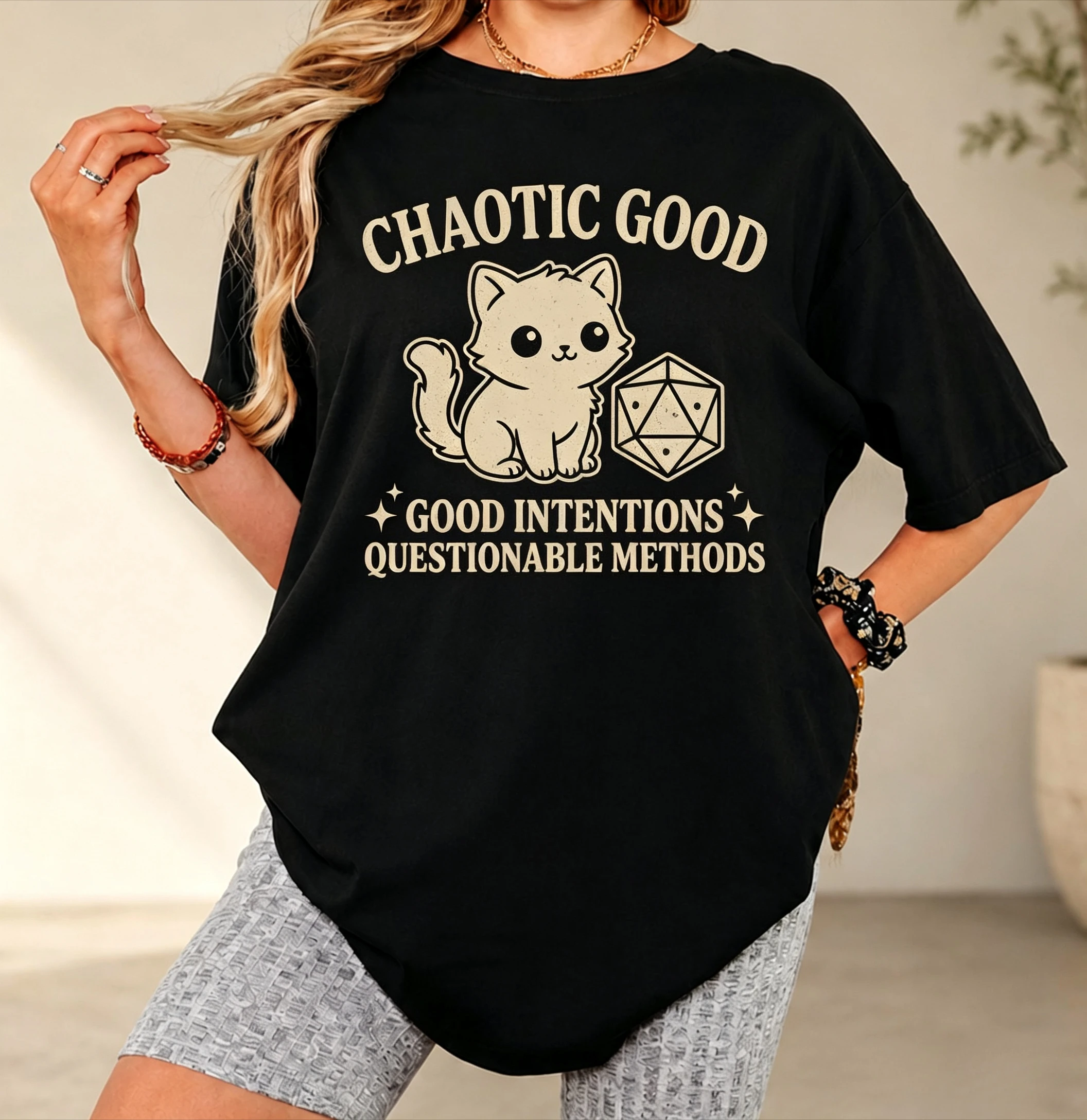 Dungeons & Dragons Fantasy Adventure Graphic T‑Shirt Unisex Tabletop RPG Fan Tee Street‑Style Wear For Game Enthusiasts