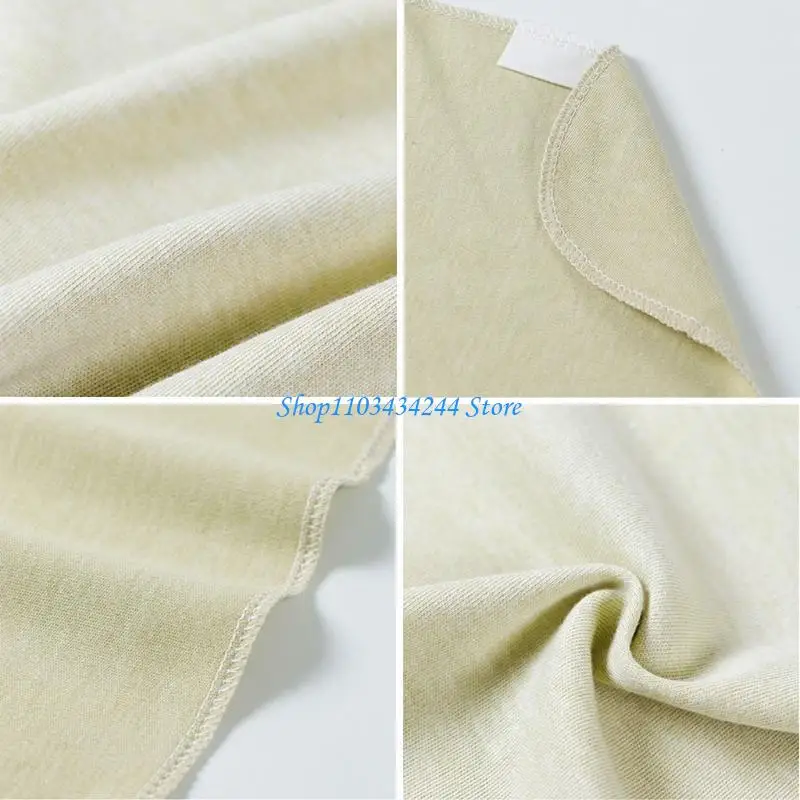 

G2TC Baby Cotton Bibs Washable Child Towel Fashion Burp Bibs with Belt for Feeding