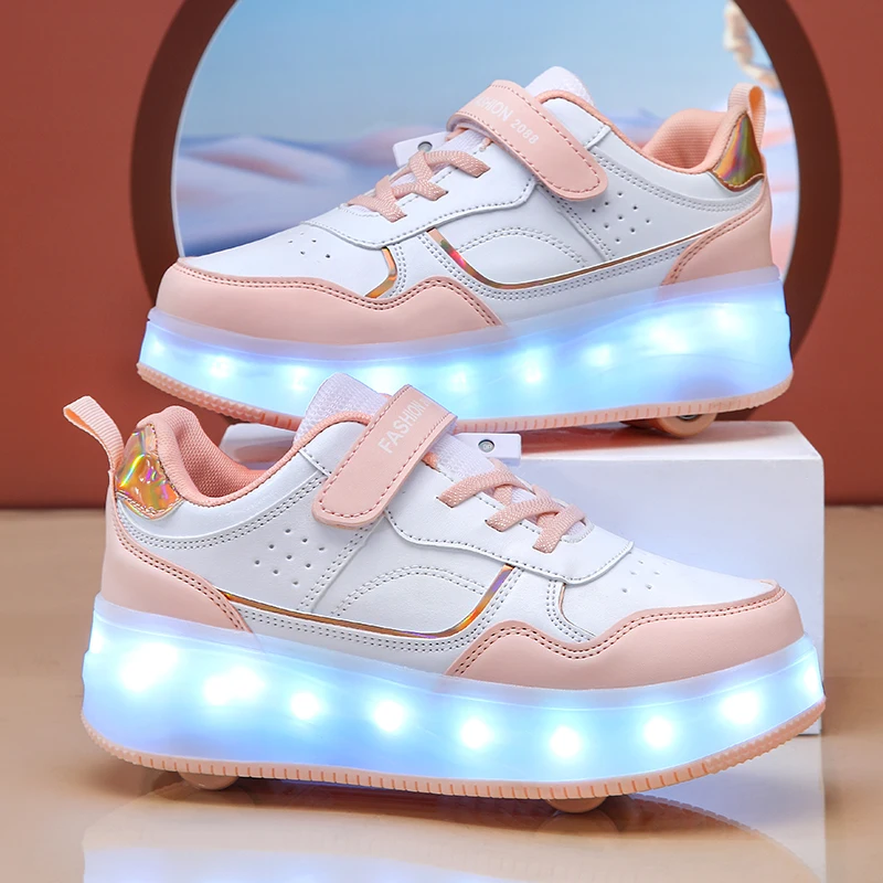 

Retractable design for different foot shapes, non-slip pattern enhances safety high-quality gliding choice for the whole family