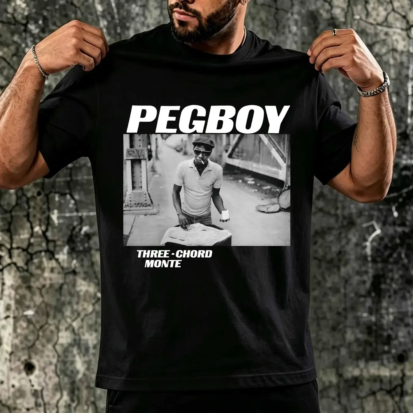 washed T Shirt Pegboy Indie Hardcore Punk Rock Bands long or short sleeves vintage Washed designer clothes graphic homme