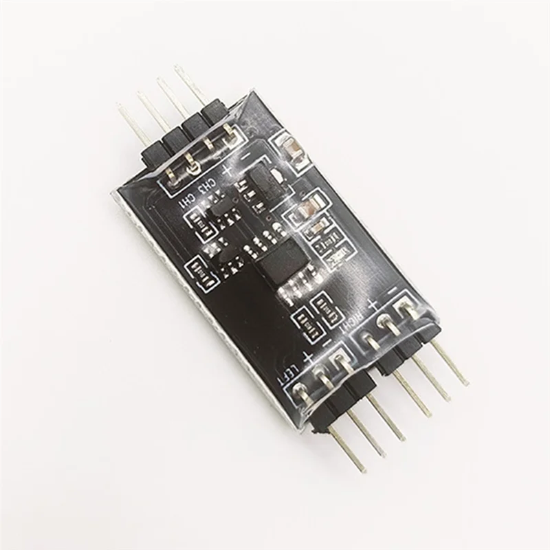 ABUM-Brushless Dual Channel Mix Controller Two Way Speed Difference Mixer For Delta Wing V Tail RC Plane Model Car Boat