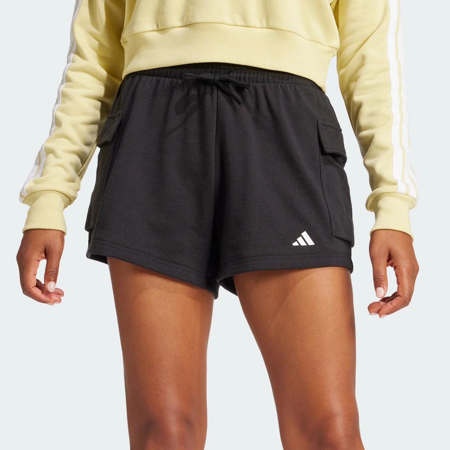 

Adidas Official Genuine Summer New Women's Loose Breathable Knit Shorts JD9944