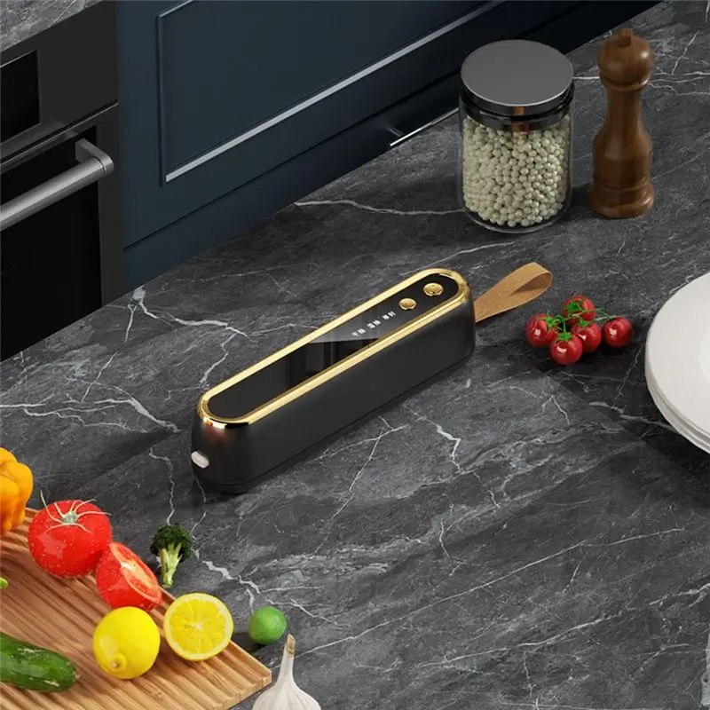 A04G-Wireless Vacuum Sealer Household Small Portable Food Packaging Plastic Sealer Vacuum Packaging Machine