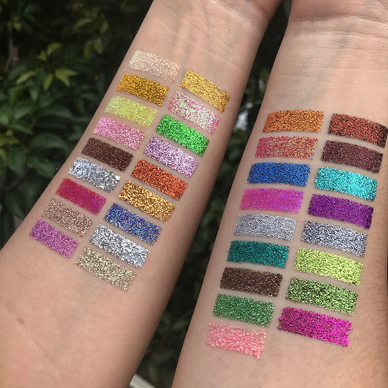 35 Color Glitter Metallic Eyeshadow Palette Shimmer Diamond Sequins Body Face Art Makeup Palette Waterproof Maquillajes Cosmetic