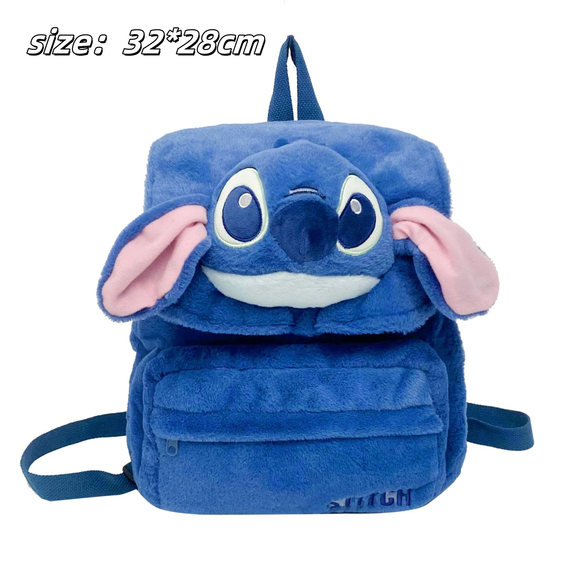 ตุ๊กตาสติทช์ ปี 2025 ของเล่นตุ๊กตาอนิเมะ ลิโลแอนด์สติทช์ ตุ๊กตาขนนุ่มน่ารัก การ์ตูนน่ารัก กระเป๋าเป้ตุ๊กตา ของเล่นเด็ก ของขวัญวันเกิด