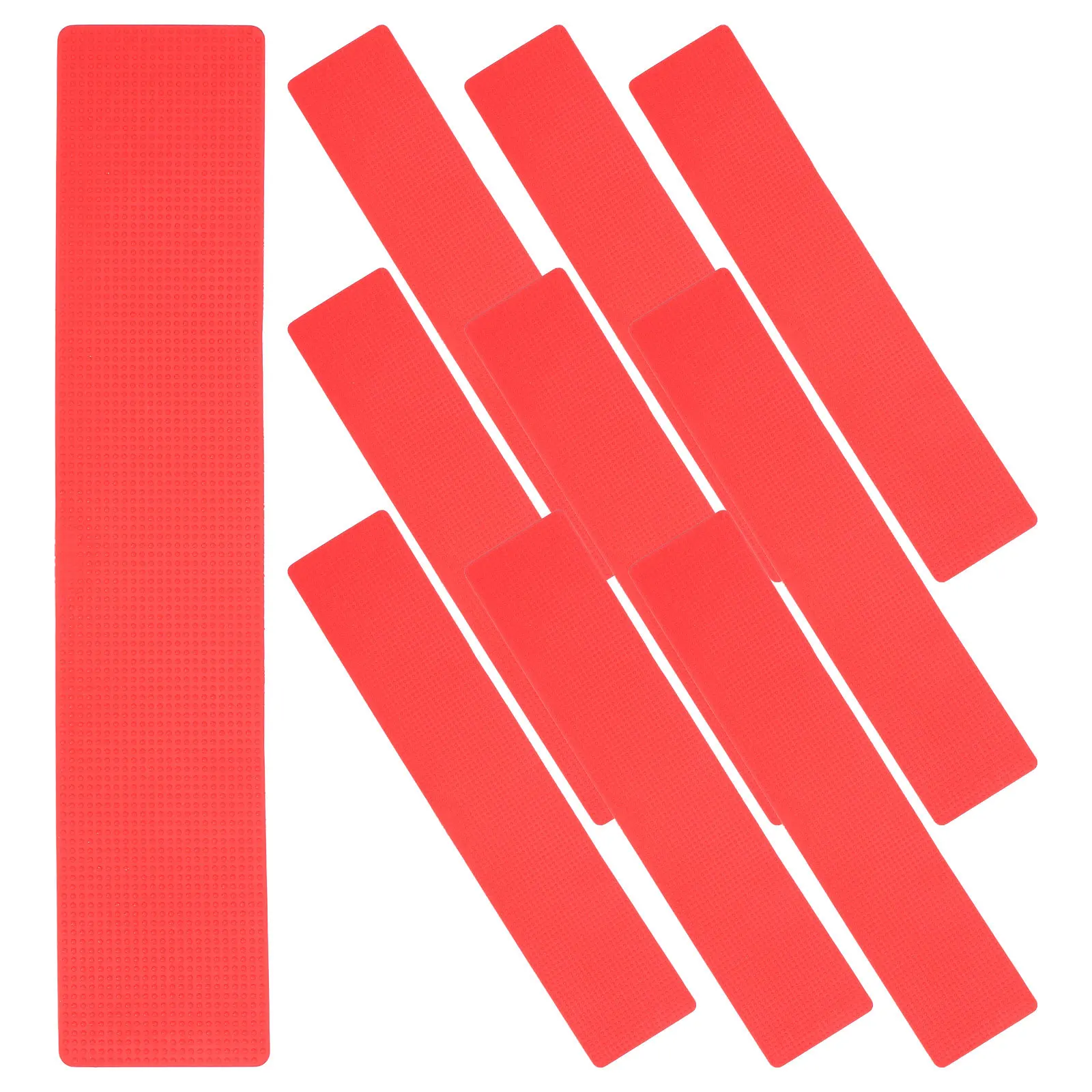 

10pcs Landmark Pads Markers Special Shape Bright Color For Tennis Basketball Soccer Training Spot Identification Durable Pvc