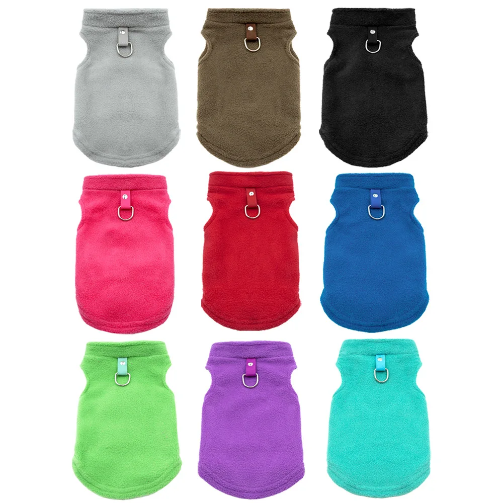 

Warm Soft Fleece Cat Dogs Clothing Small Dog Clothes Pet Puppy Winter Vest Costume For Small Medium Dog Cats Chihuahua Yorkie