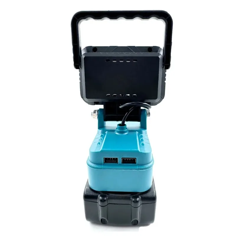 3-Inch Outdoor Tool Light With USB Port Camping Lantern For Makita 14.4V 18V Li-ion Battery Handheld Flashlight