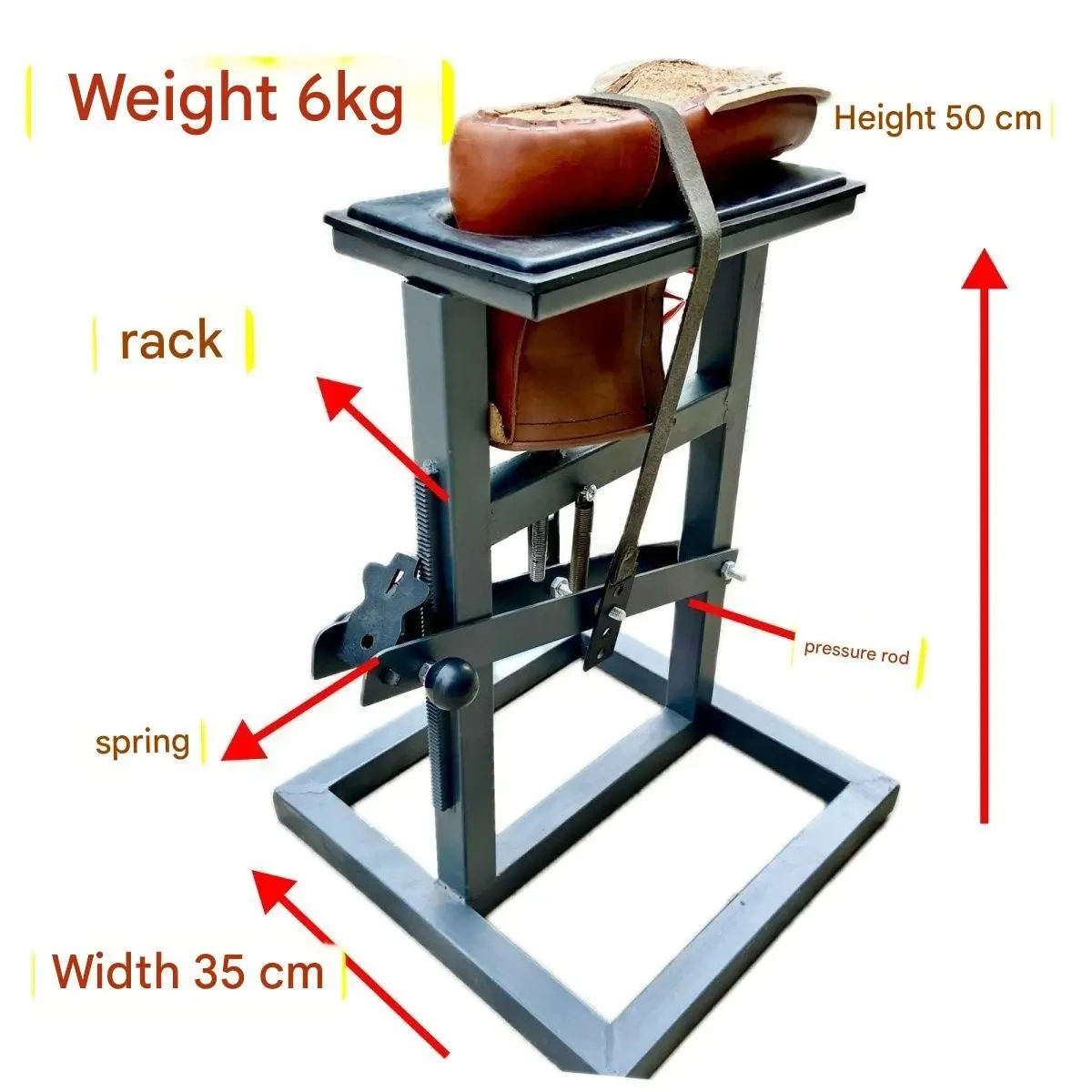 Shoema.king Repa.ir Secure the Upper on the Shoema.king Ha.nd-sewing Sta.nd Before Stitching Shoema.king Ha.nd-sewing Sta.nd