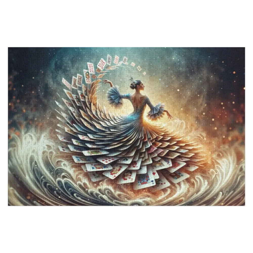 

Flamenco Queen - the Ace of Dance with Royal Flush moves Jigsaw Puzzle Custom Kids Toy Personalized Gift Personalized Toy Puzzle