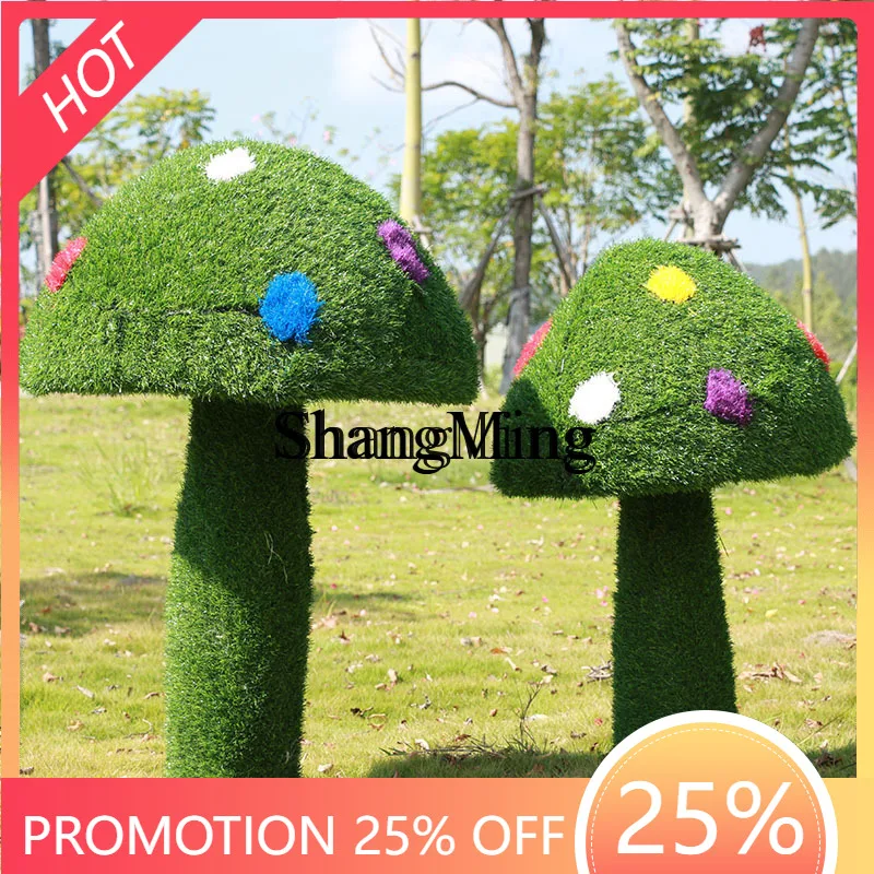 CL  FRP Sculpture Garden Landscape Garden Lawn Ornament Simulation Green Plant Ornament