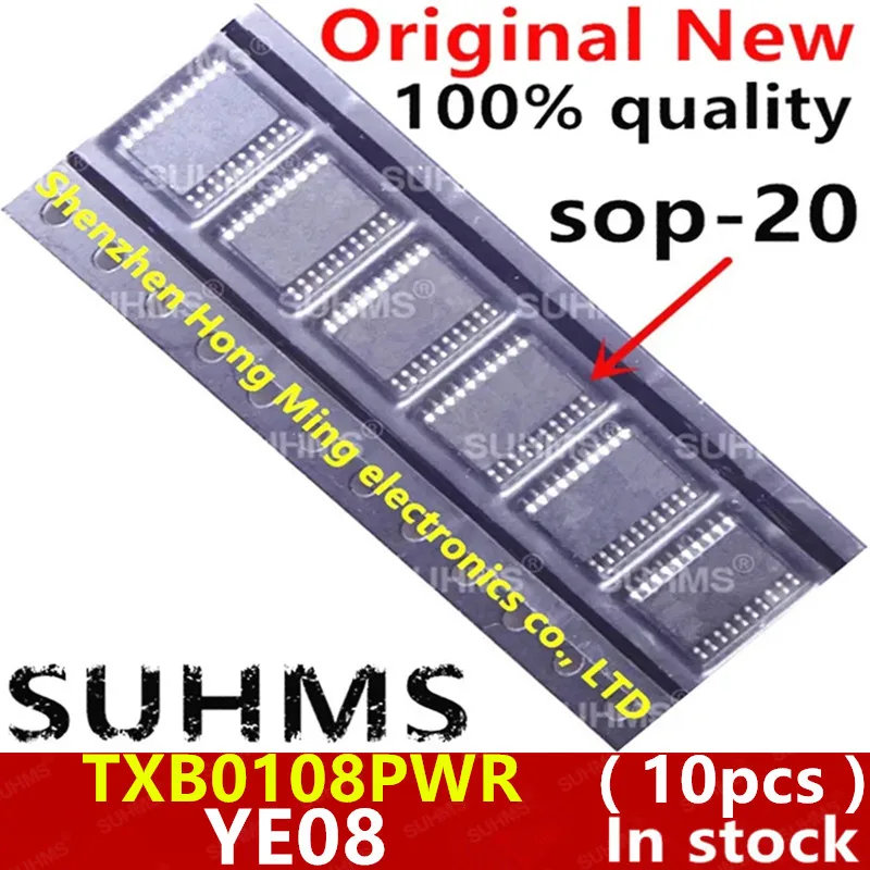 

(10piece)100% New TXB0108PWR TXS0108EPWR YF08E YE08 sop-20