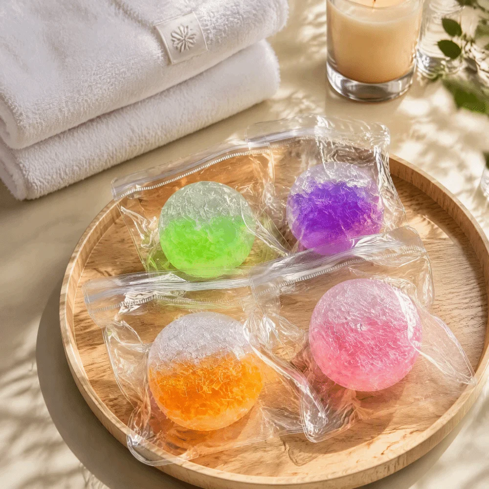 Fashion Super Soft Squeezable Balls Textured Memory Gel Sensory Fidget Moldable Crunchy Fidget Calming
