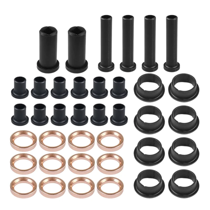 For Polaris Sportsman 500 Rse 700 Compatible ATV Rear Suspension Bushing Kit- A-Arm Bushings& Rear Shock Absorber Bushing Kit
