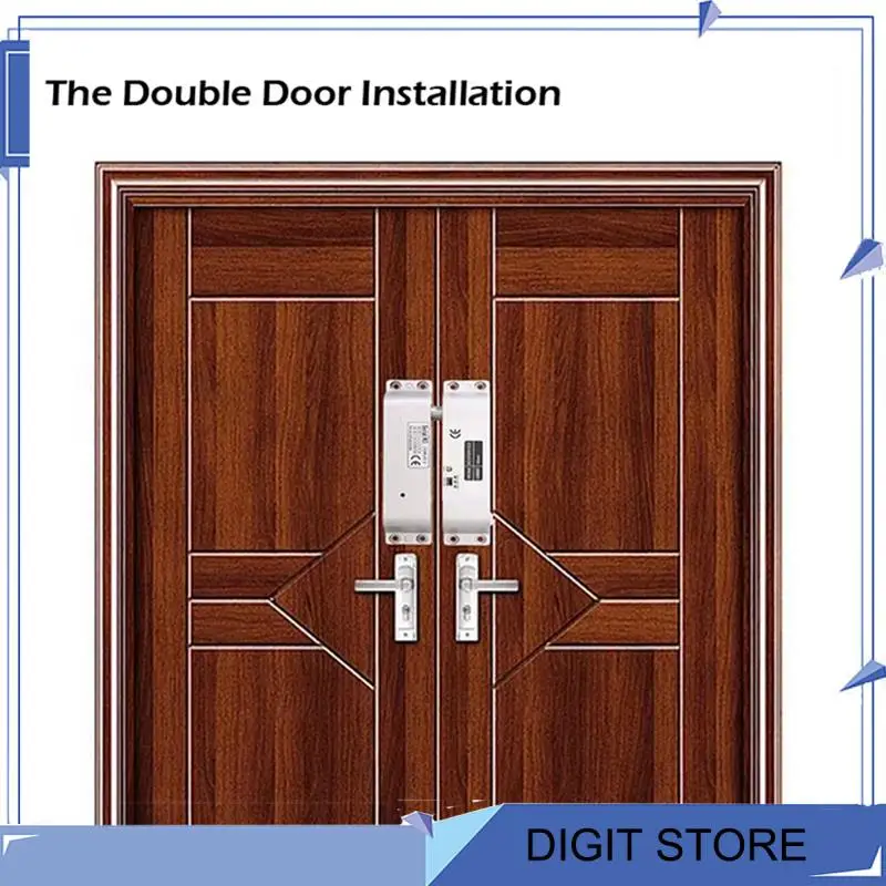 DIGIT-Electric Drop Bolt Lock Electronic Mortise Lock Fail Secure Mode For Access Control Electronic Mortise Lock