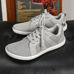 New Unisex Wider Shoes Breathable Mesh Men Barefoot Wide-toed Shoes Brand Flats Soft Zero Drop Sole Wider Toe Sneakes Large Size