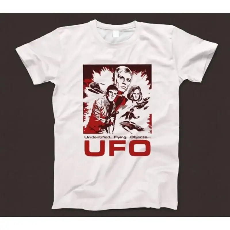 UFO T Shirt 834 1970s TV Show Alien Invasion Space 1999 The Invaders Time Tunnel
